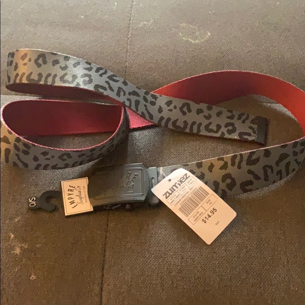 Empyre adjustable cheetah belt